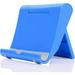 MENKEY Cell Phone Stand for Desk Foldable Cell Phone Holder Mobile Stand Phone Dock Multi-Angle Universal Adjustable Tablet Stand Holder Compatible with Most Cell Phone and Tablet for Desk (Blue)