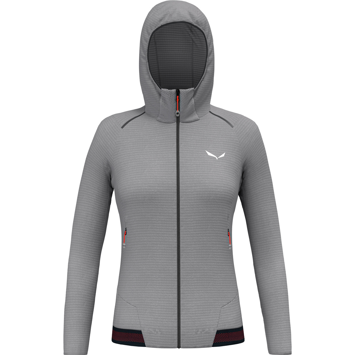 Salewa Damen Pedroc Pl Hoodie Jacke (Größe XL, grau)