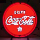 Everything Neon NV-700-0034 Coca-cola Red White & Coke Neon Sign 24 Tall x 24 Wide x 4 Deep