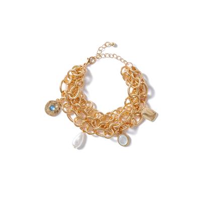 Women's Three-Chain Charm Bracelet. by Accessories...