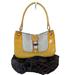 Gucci Bags | Authentic Gucci Tote Bag Yellow Suede Enamel Used Gg Handbag Vintage | Color: Yellow | Size: Os