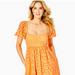 Lilly Pulitzer Dresses | Kay Babydoll Dress | Color: Orange | Size: 8