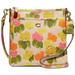 Coach Bags | Coach Kitt Floral Print Leather Messenger Crossbody - Nwt | Color: Cream/Pink | Size: Os