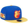 Men's New Era Royal/Yellow Baltimore Orioles Empire 59FIFTY Fitted Hat