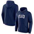 Men's Fanatics Branded Navy Florida Atlantic Owls Basic Arch Pullover Hoodie