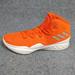 Adidas Shoes | Adidas Pro Bounce Mens Basketball Shoes Size 16 High Top Sneakers Orange Lace Up | Color: Orange | Size: 16