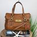 Coach Bags | Coach Tan Leather Satchel | Color: Gold/Tan | Size: Os