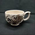 Anthropologie Kitchen | Anthropologie By Lauren Wan Floral Tea Cup Mug | Color: Cream | Size: Os