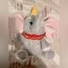 Disney Toys | Dumbo Plush Toy Disney | Color: Gray/Pink | Size: Os