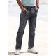 Jogger Pants BUFFALO "Jogg Pants", Herren, Gr. L (52/54), N-Gr, schwarz (schwarz, moonwashed), Jeans, Obermaterial: 65% Baumwolle, 33% Polyester, 2% Elasthan, Destroyed-Effekte, casual, bequem lang, Hosen Jogg Jeans Straight-fit-Jeans Stretchjeans,...