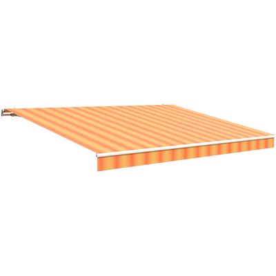 Gelenkarmmarkise WISMAR "Classic", orange (orange, gelb), B:550cm H:25cm, Polyacryl, Markisen Image
