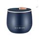 ZHANGMIN Electric Rice Cooker 1.6L, Mini Rice Cooker for 1-2 People, with Non-Stick Ceramic Coating and Stainless Steel Lid, Hot Pot for Apartment/Small Kitchen (Color : Blue)