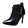 Ankle Boots for Women Size 5 Stiletto Ankle Strap Heels Womens Boots UK Size 9 Ladies Boots Boots for Women with Heel Boots Size 7 UK Women Knee high Waterproof Boots for Women UK Black 5