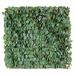 Excellent Nature Double Side Expandable Faux Hedge Artificial Ivy Wood Farming Fence Panel Artificial Hedge in Green | 50 H x 110 W x 2 D in | Wayfair