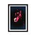 Oliver Gal Stallion in Neon by Carson Kressley - Graphic Art Paper in Black/Pink | 46.5 H x 31.5 W x 1.2 D in | Wayfair 17572_30x45_GLOS_SBB_FLOAT