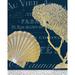 Trinx Azure Coastal 5 Poster Print By Allen Kimberly (18 X 24) # KARC1745C Paper in Blue | 24 H x 18 W x 1 D in | Wayfair