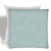 East Urban Home 17" X 17" Seafoam Zippered Solid Color Throw Indoor Outdoor Pillow Polyester/Polyfill blend | 17 H x 17 W x 2.5 D in | Wayfair