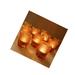 Dakota Fields 12 Piece Glass Votive Holder Set Glass in Orange | 2.3 H x 2.1 W x 2.1 D in | Wayfair 58C6FA8E375B4192B859C93E4D9D644B