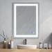 Brayden Studio® Bettine Bathroom/Vanity Mirror, Wall Mirror, Led Mirror, Makeup Mirror, Wood | 28 H x 36 W x 1.18 D in | Wayfair