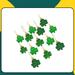 The Holiday Aisle® 24 Piece Shamrocks Holiday Shaped Ornament Set Plastic in Green/Yellow | 1.5 H x 1.5 W x 0.2 D in | Wayfair