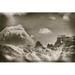 Millwood Pines Sepia Peaks by Nathan Larson - Wrapped Canvas Photograph Canvas in Black/White | 12 H x 18 W x 1.25 D in | Wayfair