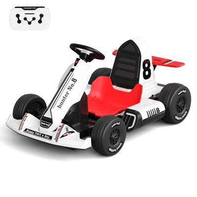 XJD Go Kart Plastic | 22 H x 25.2 W x 41.34 D in | Wayfair BDQ-8-White