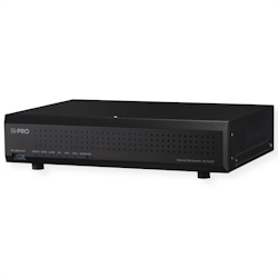 i-PRO WJ-NU301 NVR, 16 Kamerakanäle, 16x 100Mbps (POE), 1x 1.000 Mpbs Image