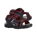 GEOX - Sandalen Strada In Navy/Red, Gr.34