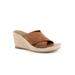 Women's Hastings Heeled Sandal by SoftWalk in Tan Suede (Size 10 M)