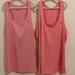 Under Armour Tops | 2 Under Armour Heatgear Workout Athletic Tanks Pink Large | Color: Pink | Size: L