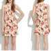 Madewell Dresses | Madewell Tea Rose Sleeveless Floral Silk Dress | Color: Cream/Pink | Size: 4