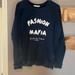 Anthropologie Tops | Anthropologie Sweatshirt Navy Size Small | Color: Blue | Size: S