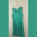 Lularoe Dresses | Lularoe Nwt Green Nicki Sleeveless A Line Dress Sz 2xl | Color: Green | Size: 2x