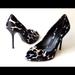 Gucci Shoes | Gucci Black Dotted Classic Horse Bit Crystal Pumps | Color: Black/White | Size: 8.5