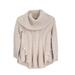 Anthropologie Sweaters | Anthropologie Angel Of The North Chunky Sweater Pullover Cowl Neck Oatmeal Xs | Color: Tan | Size: Xs