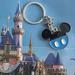 Disney Accessories | Disney's Mickey Keychain | Color: Black/Blue | Size: Os