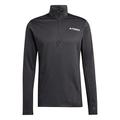 Adidas Herren Sweatshirt (Long Sleeve) Multi 1/2 FL, Black, HT9502, S