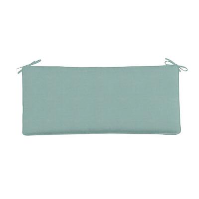Replacement Bench Cushion - 39x17.5 - Knife Edge, Canvas Spa Sunbrella - Ballard Designs