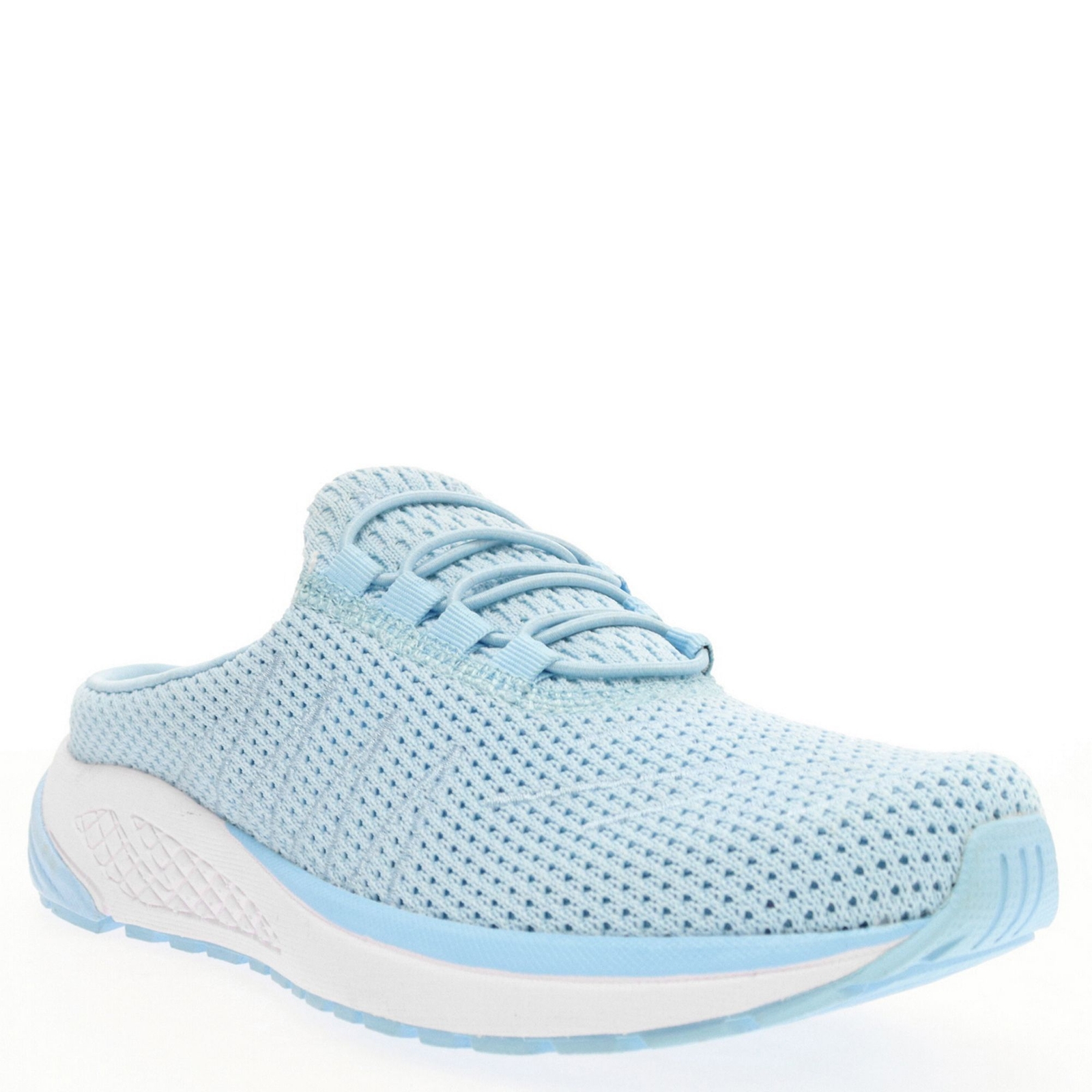 Propét Tour Knit Slide - Womens 5.5 Blue Slip On Medium