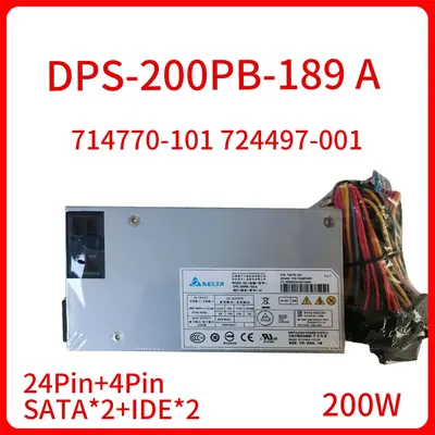 Alimentation électrique pour caisse enregistreuse tout-en-un NAS 1U 200W DPS-200PB-189 A entrée