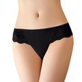 Eashery Period Panties for Teens Womenéˆ¥æªš Underwear Cotton Breathable Brief Ladies Panties Black X-Large