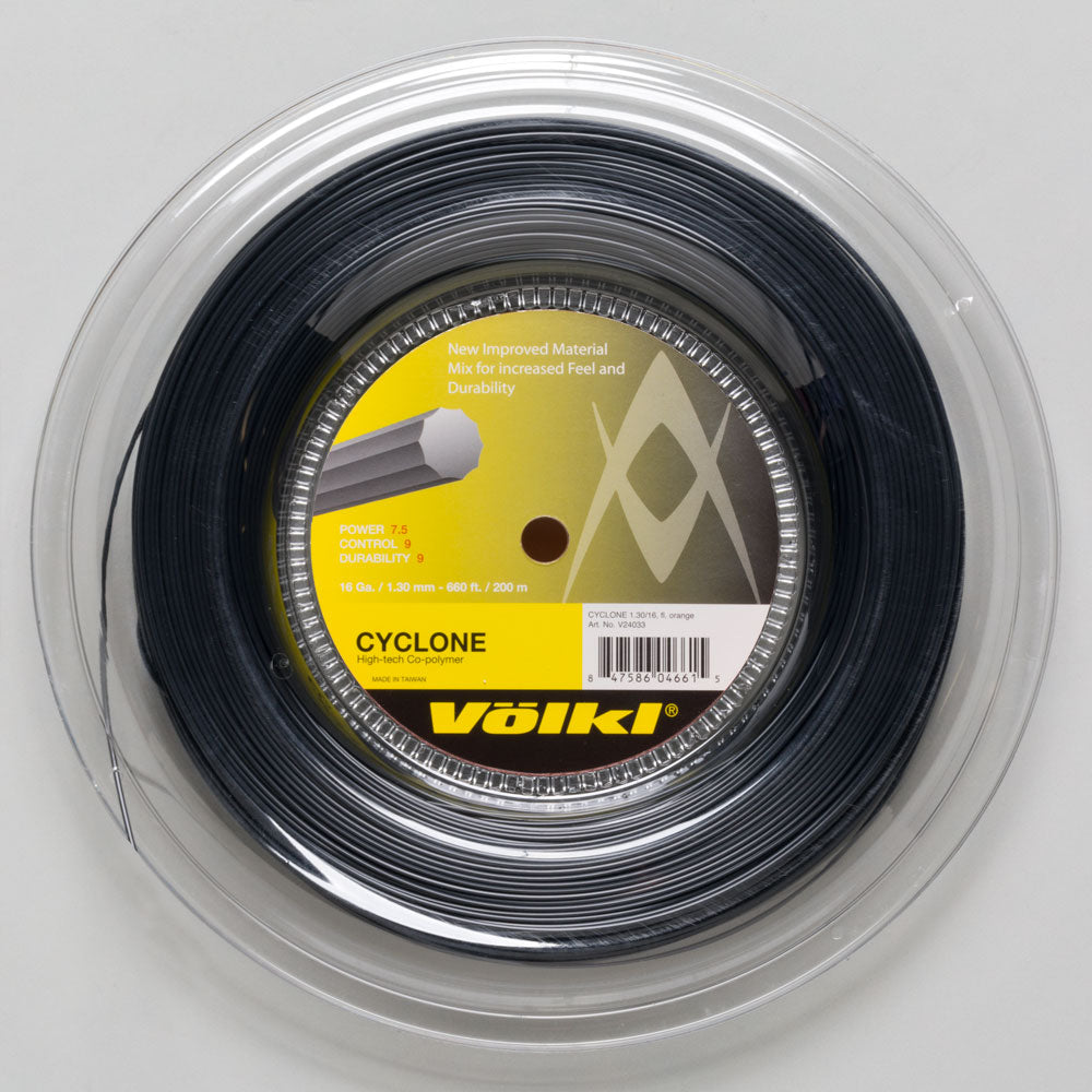 Volkl Cyclone 17 660' Reel Tennis String Reels Black - Volkl
