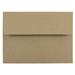 JAM Paper & Envelope A6 Envelopes 4 3/4 x 6 1/2 Brown Kraft 50 per Pack