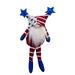OAVQHLG3B 4th of July Gnomes Patriotic Gnomes Patriotic Decorations Handmade Gnomes Ornaments for Patriotic Party Table Decor Fourth of July Party Home Fireplace Decor