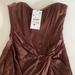 Zara Dresses | Brand New Zara Dress, You Can’t Find This Dress Anywhere. Gorgeous Color | Color: Brown | Size: M