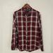 Ralph Lauren Tops | Lauren Ralph Lauren Light Flannel Button Down Shirt | Color: Green/Red | Size: L