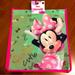 Disney Bags | Disney Junior Minnie Mouse Classic Cutie Large Reusable Tote Bag | Color: Green/Pink | Size: Os