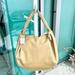 Free People Bags | Free People X Street Level Large Hobo Vegan Leather Khaki Bag With Gold Rings | Color: Gold | Size: Os