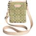 Coach Bags | Coach Rare Signature Logo Canvas Leather Swingpack | Color: Green/White | Size: W 7'' X H 9'' X D 1/2''