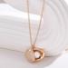 Anthropologie Jewelry | 3/$30 New! Rhinestone Shell Pearl Pendant Necklace Rose Gold Crystal Boho | Color: Gold/Red/Silver | Size: Os